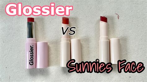 glossier bag dupe|glossier ultralip dupe.